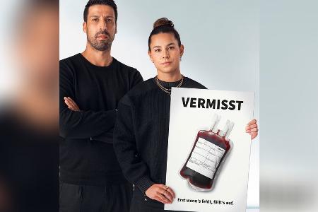 Mit klarem Appell: Sami Khedira macht sich für Blutspenden stark Mit klarem Appell: Sami Khedira macht sich für Blutspenden stark