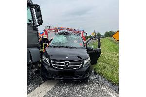 Mutter und Baby nach Unfall in Lebensgefahr