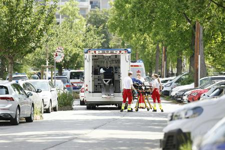 Einsatzkräfte sind vor Ort. 
