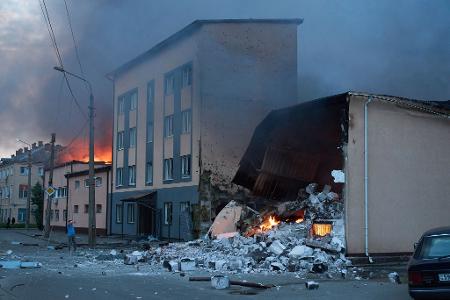 Kiew und andere ukrainische Städte wurden zuletzt von immer stärkeren russischen Angriffen aus der Luft heimgesucht.