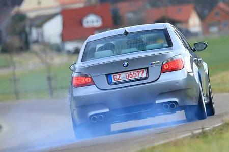 BMW F10, Heckansicht