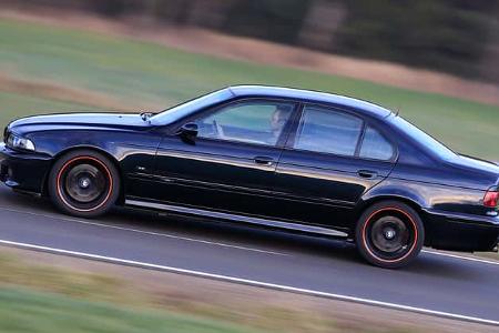 BMW M5 E39, Seitenansicht