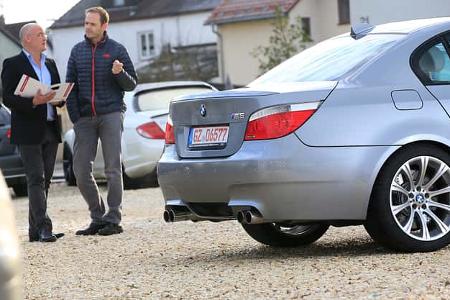 BMW M5 E60, Heck