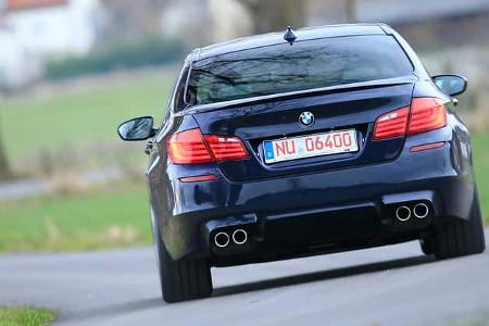 BMW F10, Heckansicht