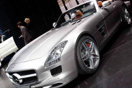 Mercedes SLS AMG Roadster IAA