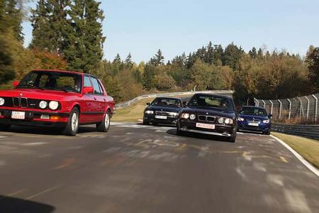 BMW M5, Baujahre 1985 bis 2004