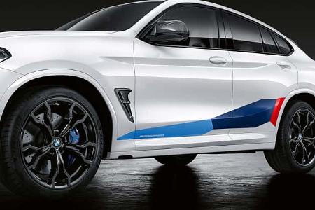 BMW M Performance Parts X3 M und X4 M