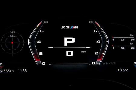 BMW X3 (G01) LCI M Competition (2021) Facelift Interior