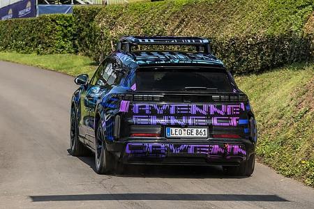Porsche Cayenne EV Prototyp Hillclimb