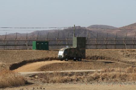 Nachdem Südkoreas Militär seine Propaganda-Lautsprecher entlang der Grenze abgebaut hat, reagiert Nordkorea nun. (Archivbild) Nachdem Südkoreas Militär seine Propaganda-Lautsprecher entlang der Grenze abgebaut hat, reagiert Nordkorea nun. (Archivbild)