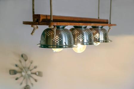 Upcycling-Lampen