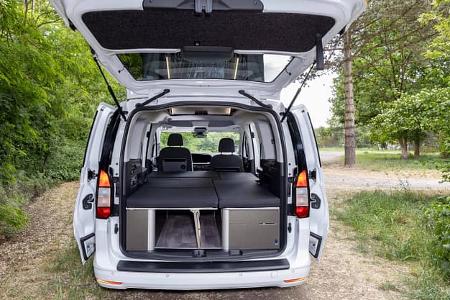 Heckbett, Heck, Heckklappe, Campervan, Reimo, Ford