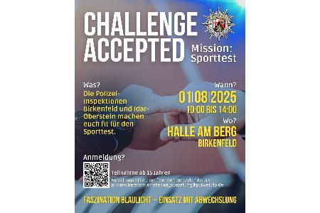 Fit für's Auswahlverfahren! Übe den Sporttest mit uns Fit für's Auswahlverfahren! Übe den Sporttest mit uns