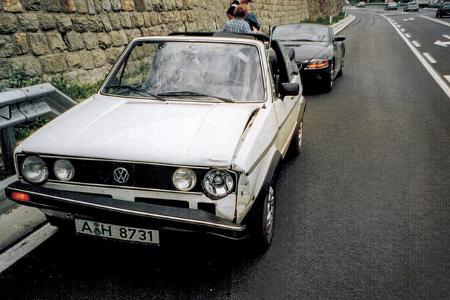 VW Golf I Cabrio 1.8, Exterieur