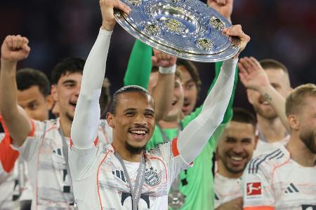 Sané verabschiedet sich von Bayern: Sané verabschiedet sich von Bayern: