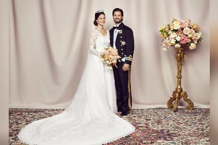 Prinz Carl Philip und Prinzessin Sofia teilen neue Hochzeitsbilder Prinz Carl Philip und Prinzessin Sofia teilen neue Hochzeitsbilder