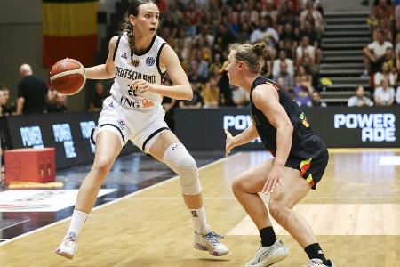 Eine Woche vor EM-Auftakt: DBB-Frauen unterliegen Belgien klar Eine Woche vor EM-Auftakt: DBB-Frauen unterliegen Belgien klar