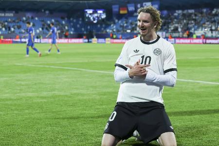 Dreifacher Woltemade führt U21 zum EM-Auftaktsieg Dreifacher Woltemade führt U21 zum EM-Auftaktsieg