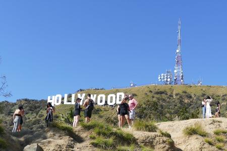 Der Hollywood-Schriftzug ist eines der bekanntesten Wahrzeichen der USA. (Archivbild)