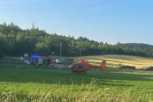 Schwerer Unfall auf Hiddinghauser Straße