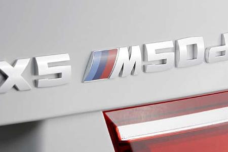 01/2012, BMW X5 M50d, Typenschild