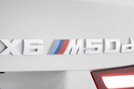 01/2012, BMW X6 M50d, typenschild