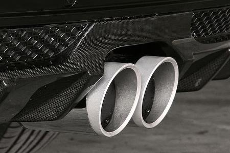 G-Power BMW X5 M Typhoon, Auspuff