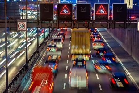 Stau Autobahn