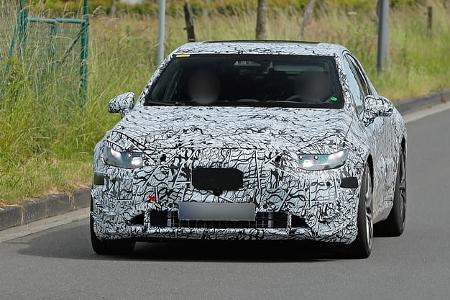 Mercedes C-Klasse EV Elektroauto Erlkönig Mercedes C-Klasse EV Elektroauto Erlkönig