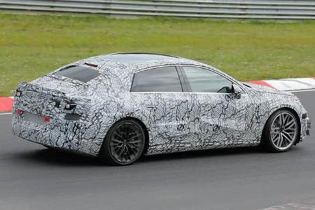 Mercedes C-Klasse EV Elektroauto Erlkönig