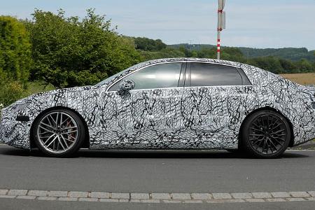 Mercedes C-Klasse EV Elektroauto Erlkönig