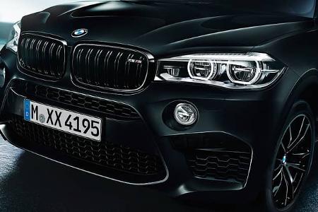 BMW X5 M und BMW X6 M Edition Black Fire