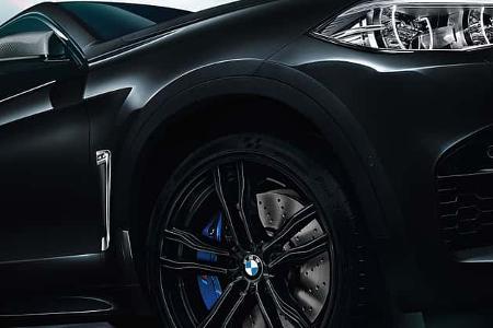 BMW X5 M und BMW X6 M Edition Black Fire