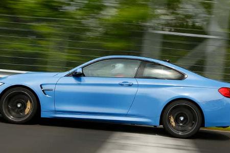 BMW M4 Coupé, Seitenansicht