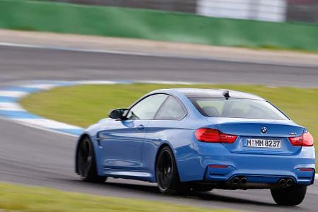 BMW M4 Coupé, Heckansicht