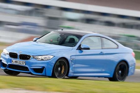 BMW M4 Coupé, Seitenansicht