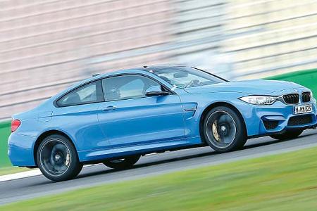 BMW M4 Coupé, Seitenansicht