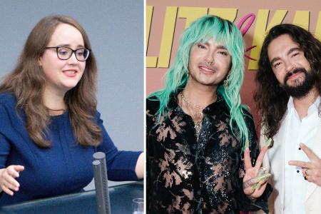 Treffen mit Kaulitz-Brüdern: Junge Ricarda Lang wäre Treffen mit Kaulitz-Brüdern: Junge Ricarda Lang wäre
