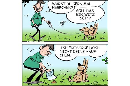 Cartoons zu trendigen Themen