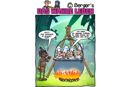 Cartoons mit wahren Lebensgeschichten