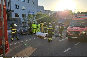 Technische Rettung nach Verkehrsunfall (Pasing)