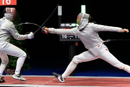 Fechten: Kindler gewinnt überraschend EM-Bronze Fechten: Kindler gewinnt überraschend EM-Bronze