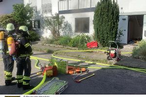 Starke Rauchentwicklung bei Kellerbrand (Sendling-Westpark)