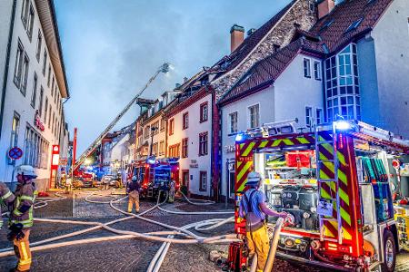 Großbrand in Villingen-Schwenningen unter Kontrolle