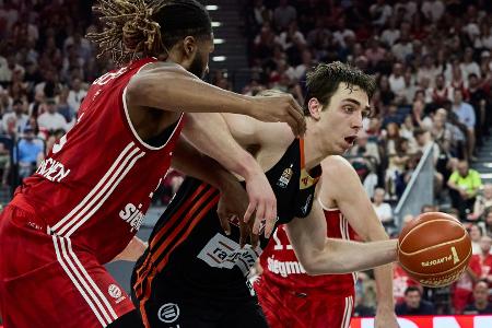 BBL: Bayern gewinnen erstes Finale gegen Ulm BBL: Bayern gewinnen erstes Finale gegen Ulm