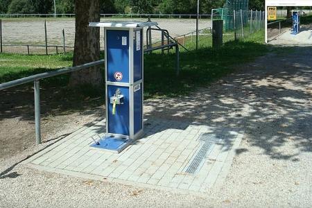 Wohnmobilstellplatz in der Au
