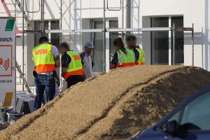 Razzia gegen Schwarzarbeit auf dem Bau