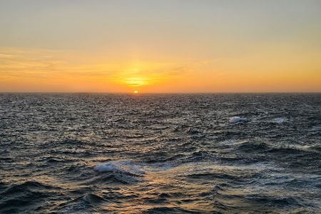 Nordsee bei Sonnenuntergang