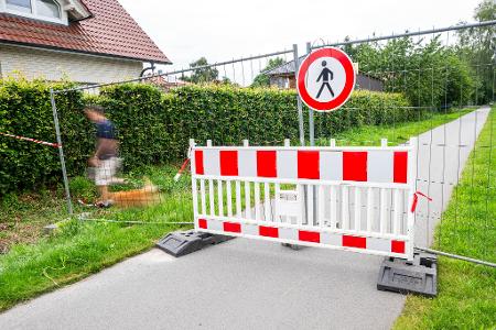 Die Absperrungen können entfernt werden. In Vechta muss kein Reptil geschützt werden. 