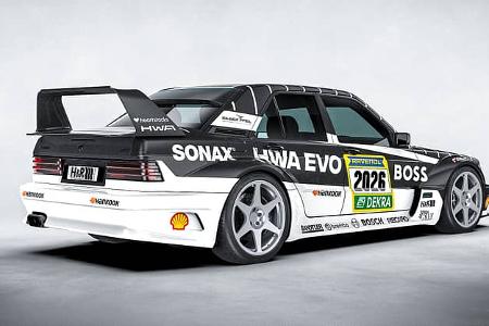 HWA Evo Mercedes 190 Evo-Nachbau DTM-Look